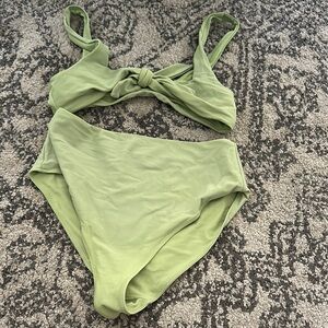 Elegant Green Bikini Set